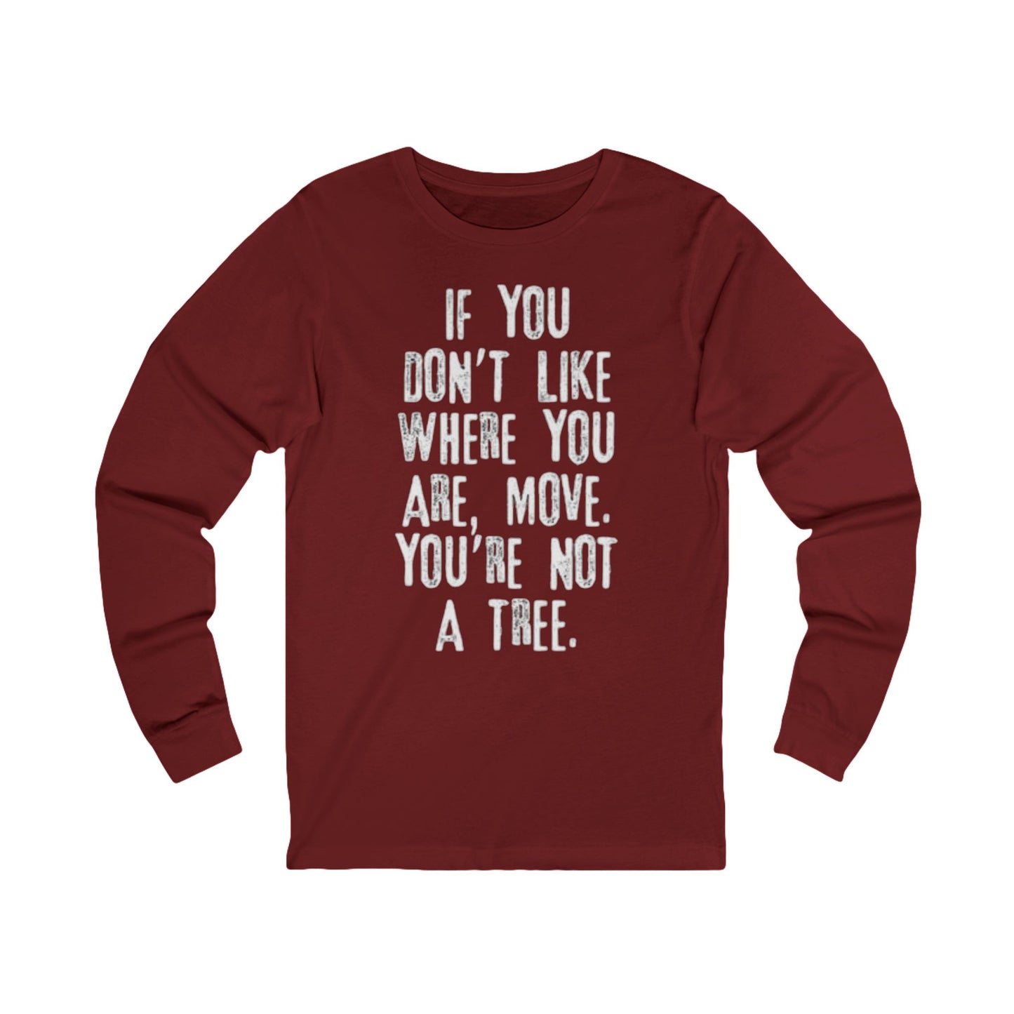 DUMLONG Unisex Jersey Long Sleeve T-Shirt