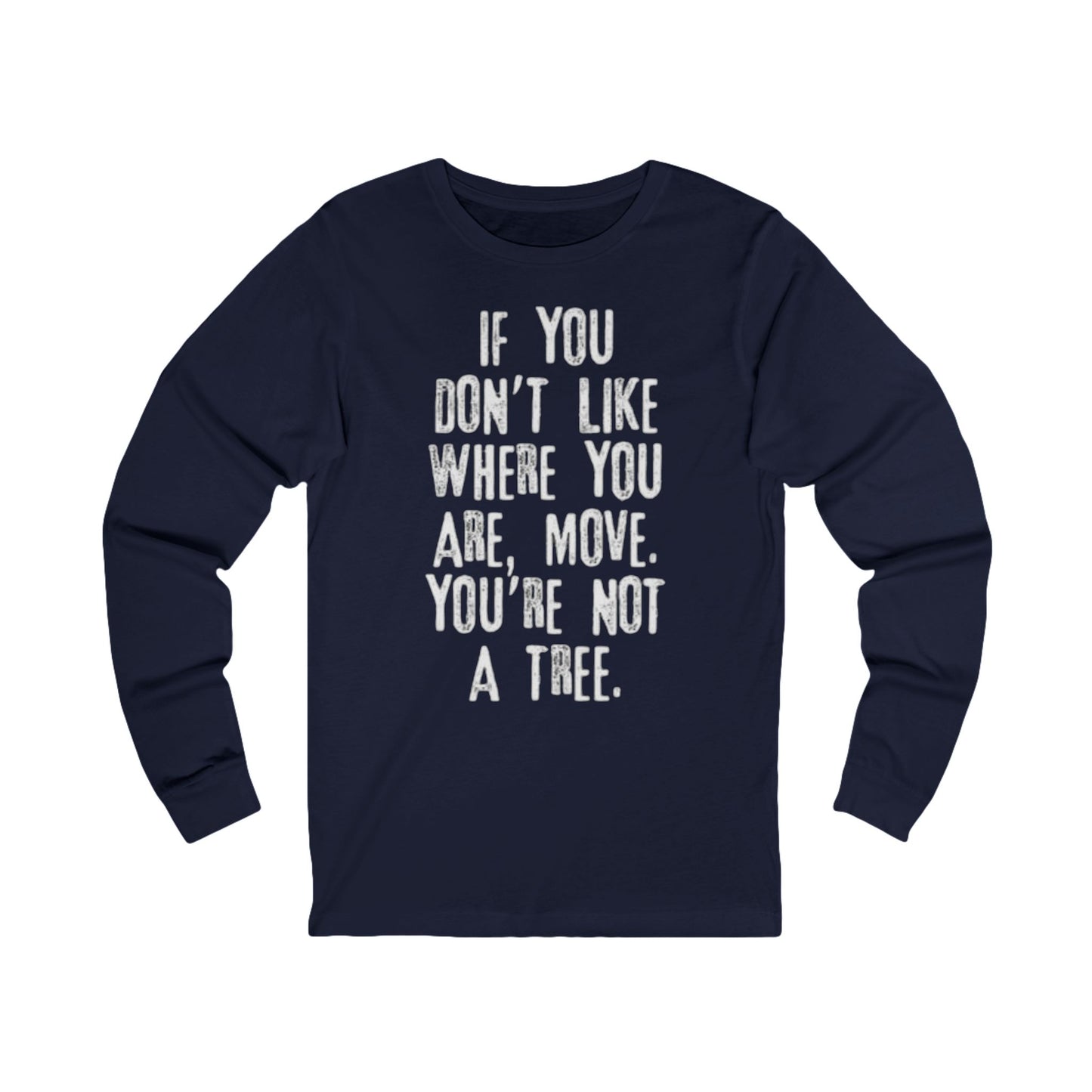 DUMLONG Unisex Jersey Long Sleeve T-Shirt