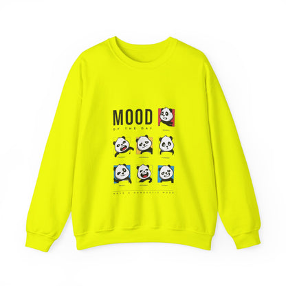 DUMLONG Panda Mood Unisex Heavy Blend™ Crewneck Sweatshirt