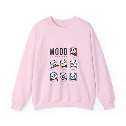 DUMLONG Panda Mood Unisex Heavy Blend™ Crewneck Sweatshirt