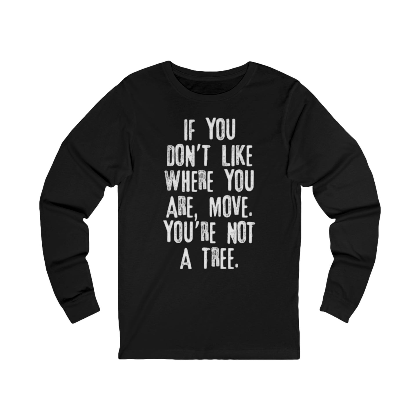 DUMLONG Unisex Jersey Long Sleeve T-Shirt