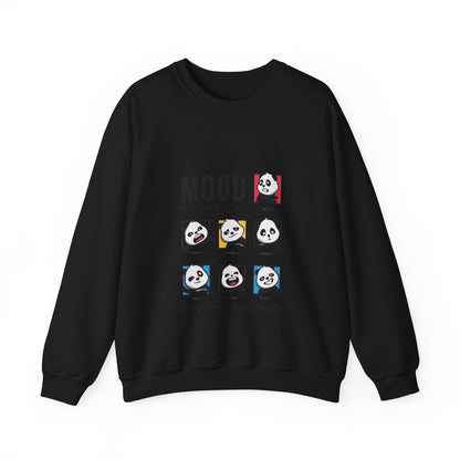 DUMLONG Panda Mood Unisex Heavy Blend™ Crewneck Sweatshirt
