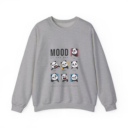 DUMLONG Panda Mood Unisex Heavy Blend™ Crewneck Sweatshirt