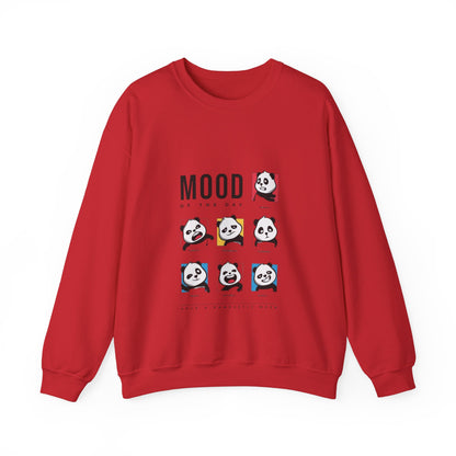 DUMLONG Panda Mood Unisex Heavy Blend™ Crewneck Sweatshirt